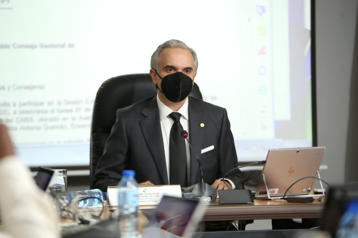 Miguel De Camps Presidente CNSS