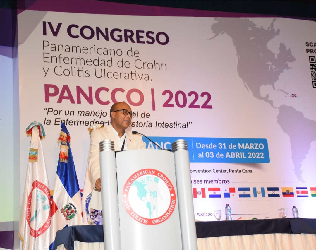 Dr. Socrates Bautista en apertura del congreso