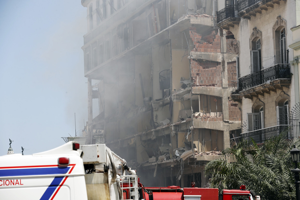 Explosion hotel de la habana 1