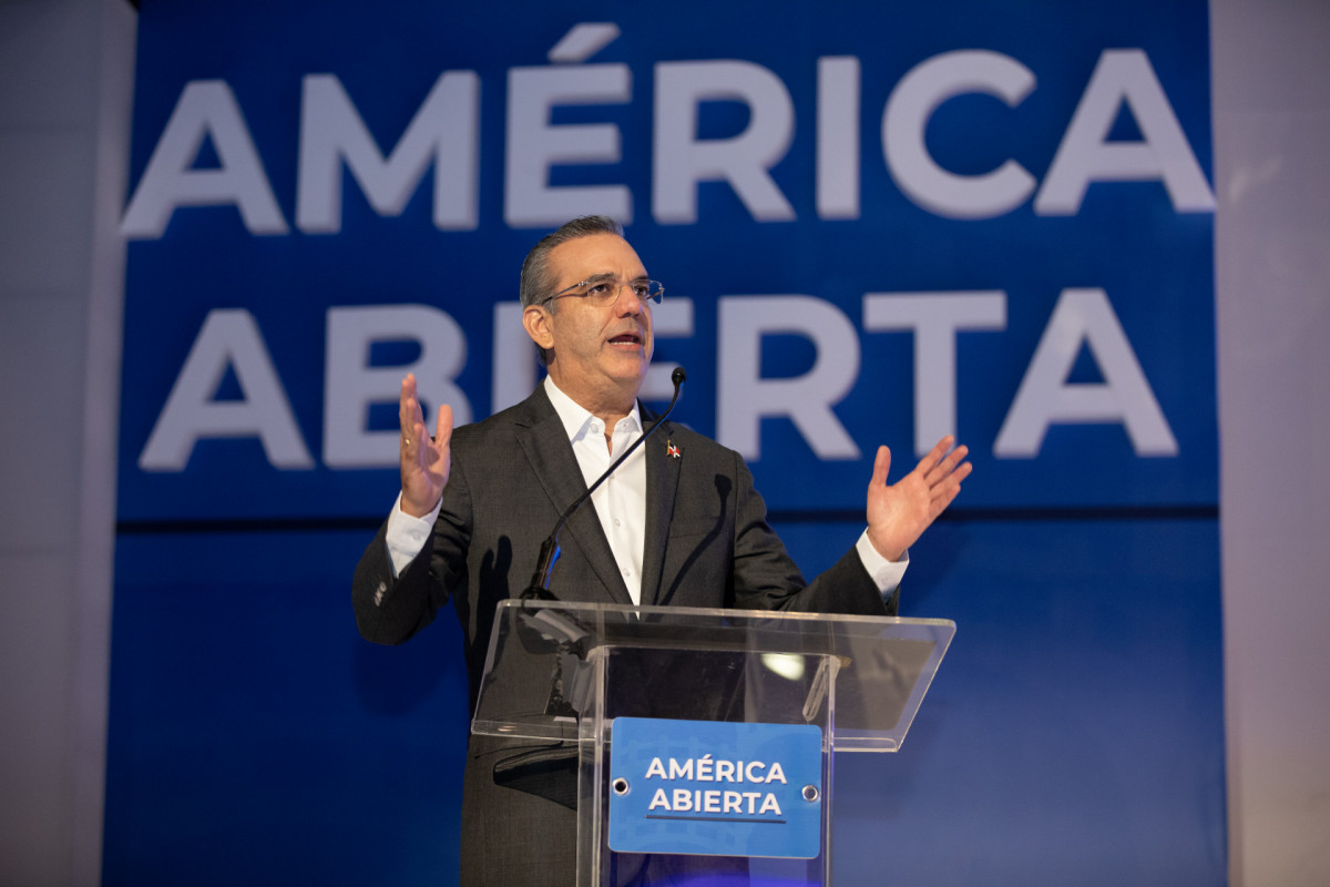 Presidente Luis Abinader en Foro Amu00e9rica Abierta