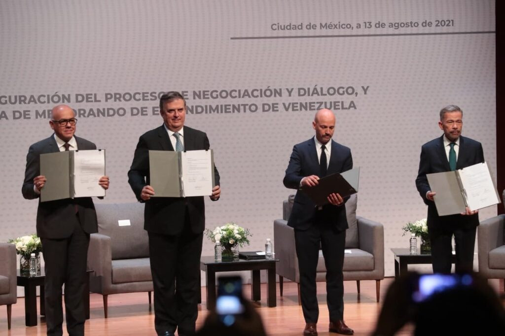 EuropaPress 4837584 firman memorando entendimiento gobierno oposicion venezuela 1 1024x682 1