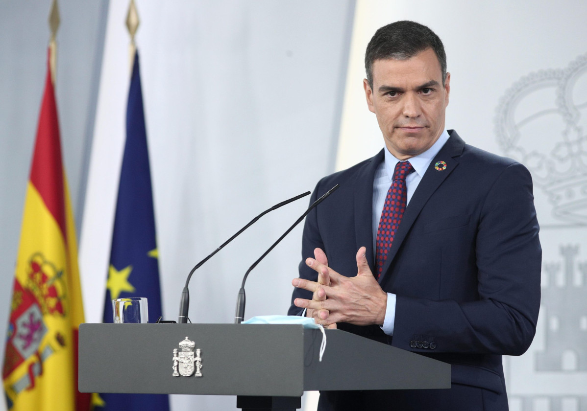 Europapress 3226075 presidente gobierno pedro sanchez interviene rueda prensa convocada medios scaled