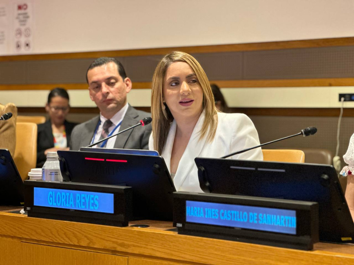 Gloria Reyes compartio ante la ONU las lineas de trabajo de Superate en materia de proteccion social a favor de las personas en mayor situacion de vulnerabilidad en la Republica Dominicana