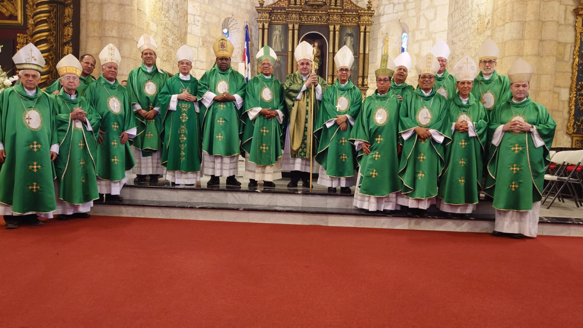 Obispos dominicanos y Nuncio