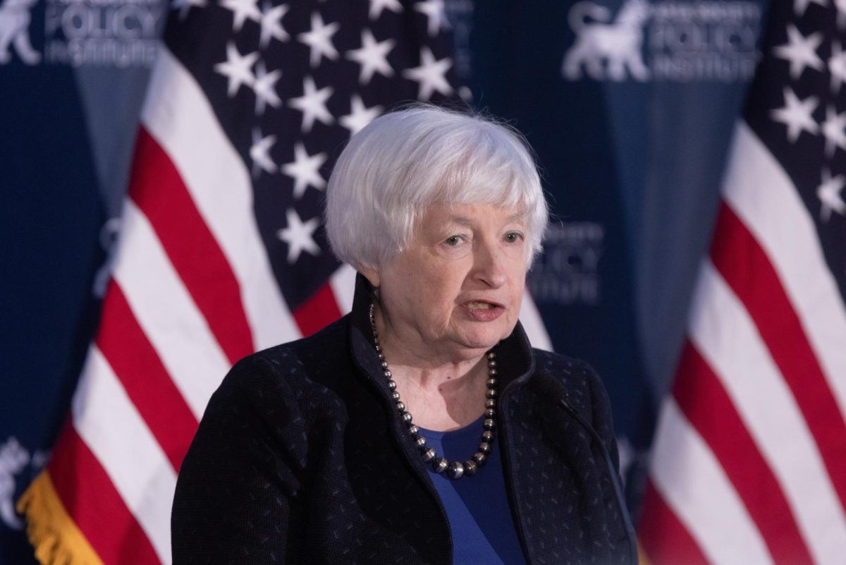 Janet Yellen secretaria de Estado del Departamento del Tesoro de los EE