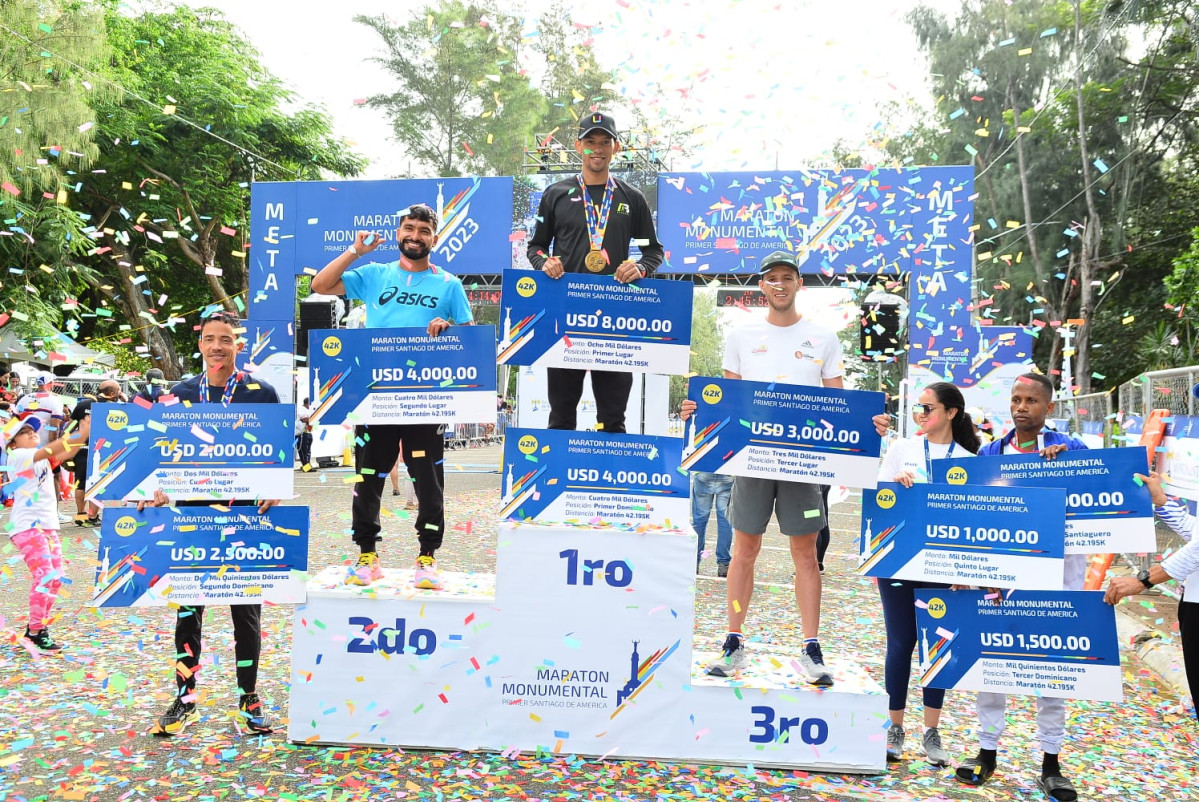 Maraton 1 Ganadores masculinos