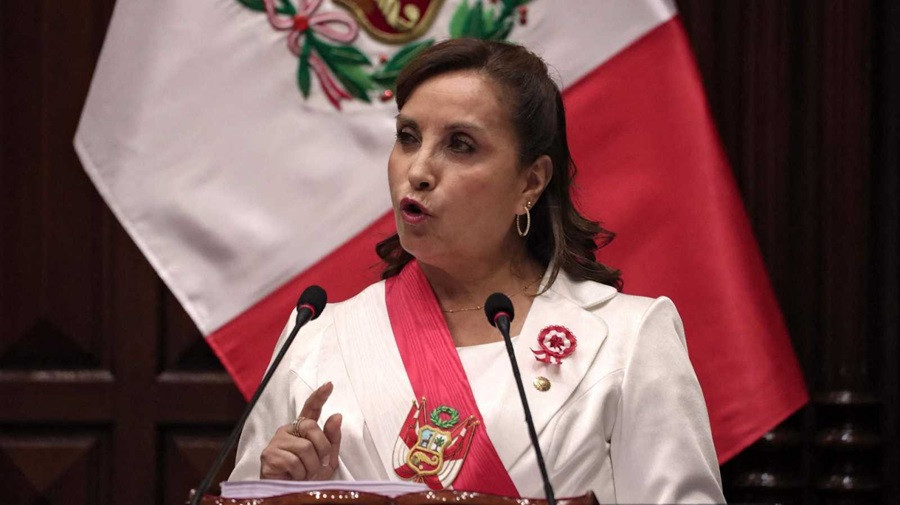 La presidenta de peru dina boluarte afp 14644