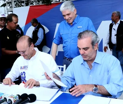 Luis Abinader y Estrella