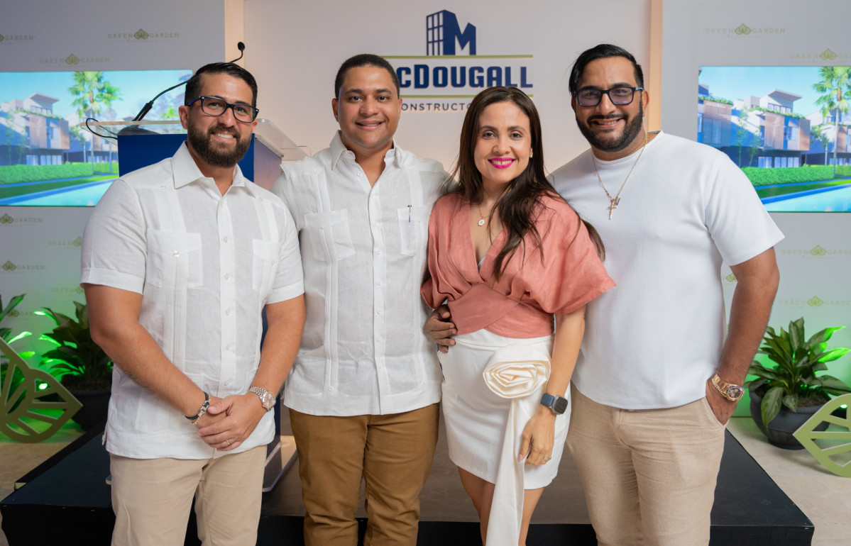 Gabriel Linares, Neredo Mac Dougall, Rosanna Santos y Wester Hernu00e1ndez