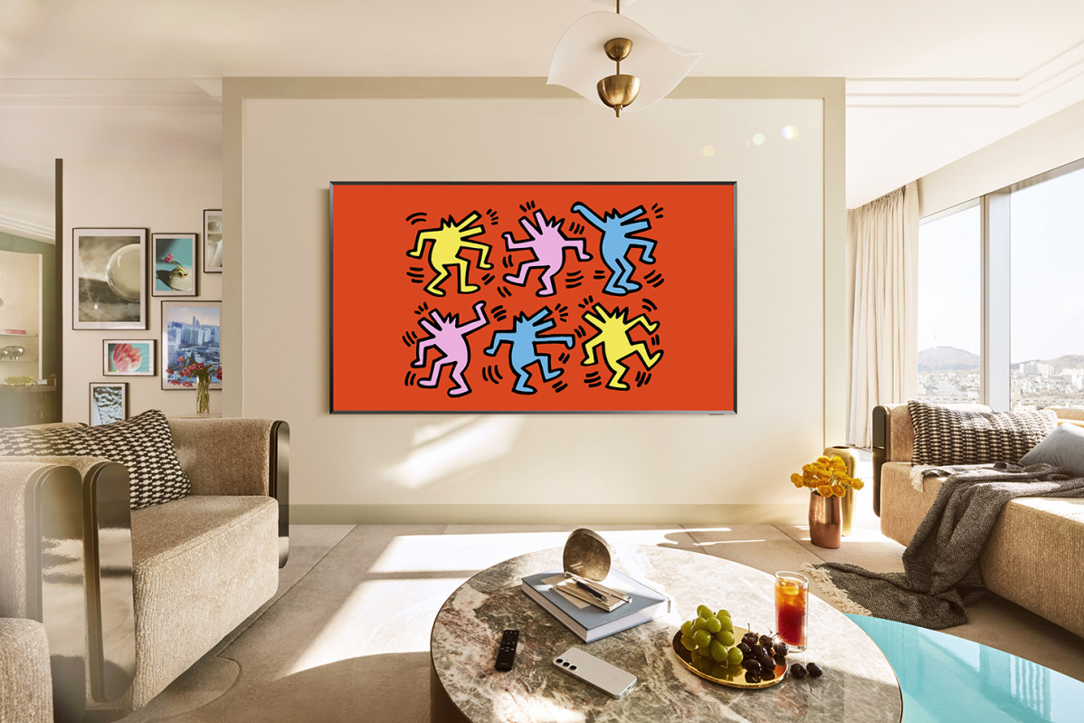 QLED Keith Haring 1