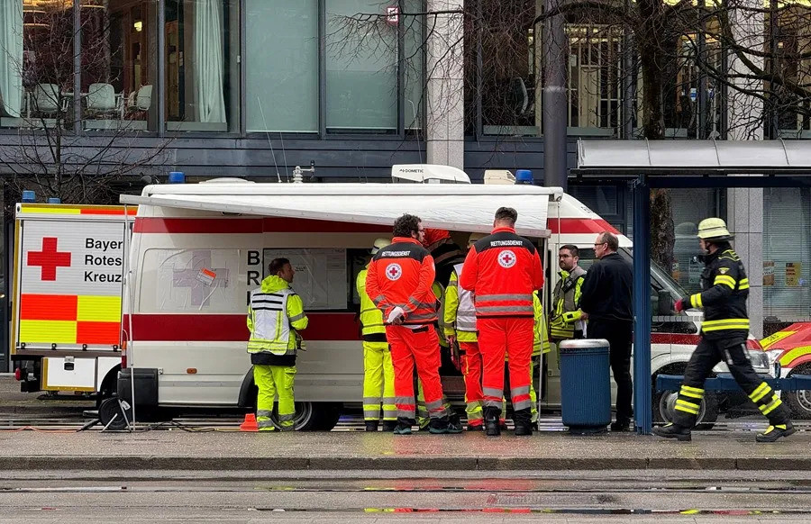 EPA867 GERMANY DEMONSTARTION ATTACK