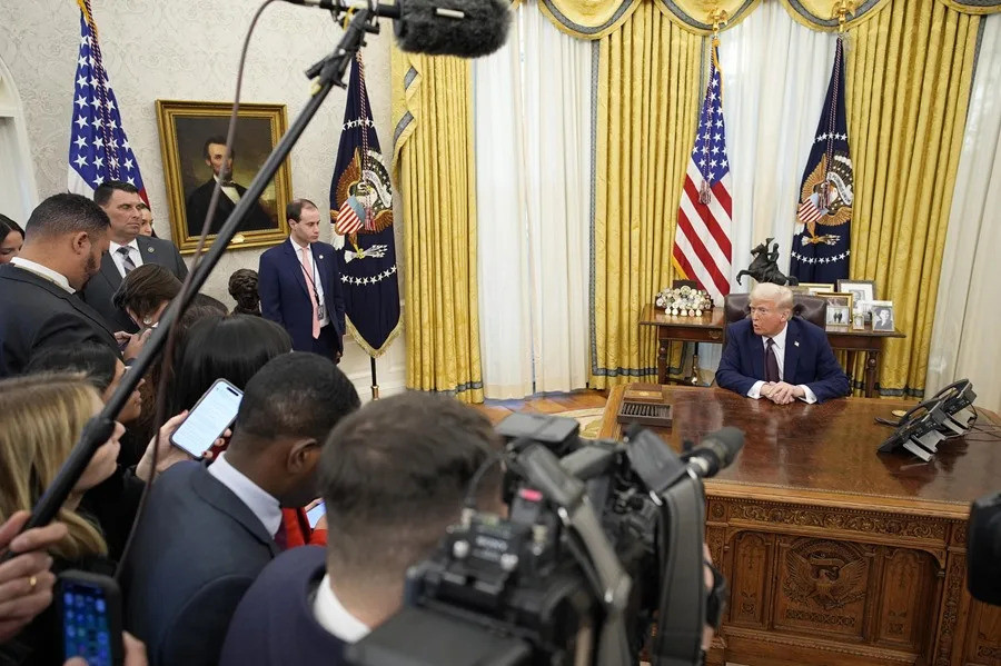 Donald Trump cadenas television veto