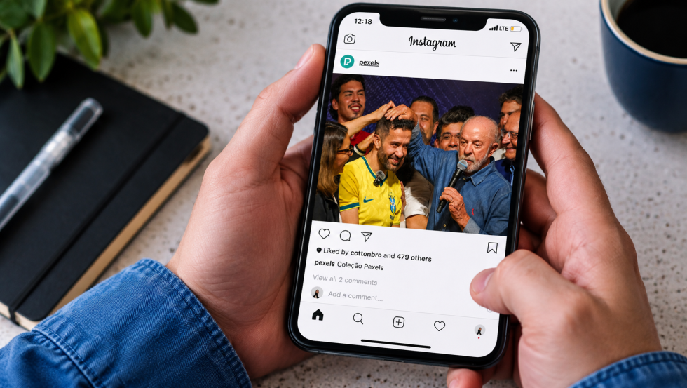 Publicación de Lula en Instagram
