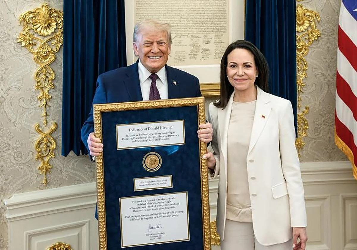 Trump maria corina kplH Rl6P3XyMgkHlpIRkOjpmzKL 1200x840@diario abc