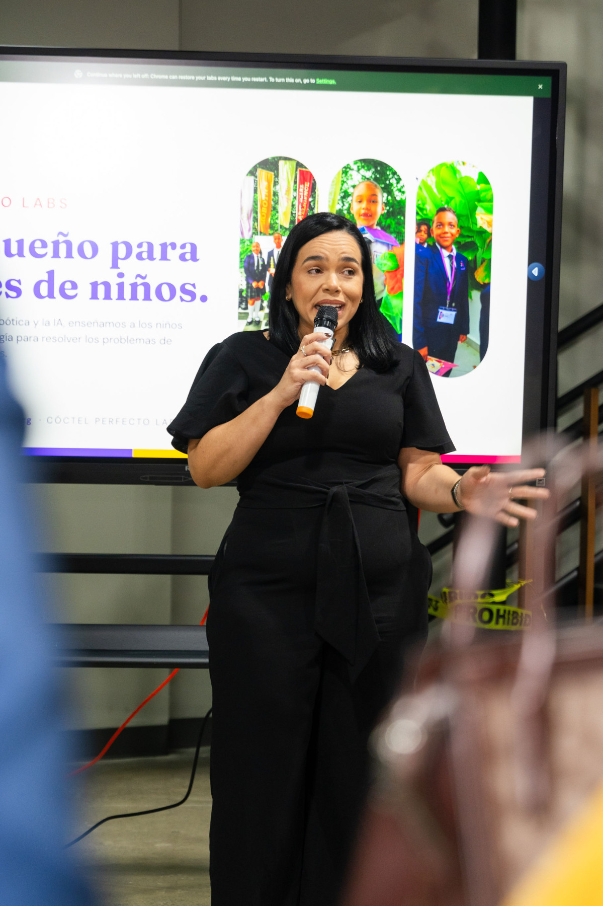 Cinthia de Óleo Pujols, gerente de Sostenibilidad y Responsabilidad Social Corporativa de ALTICE