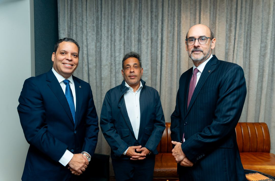 Obdulio Fermín, Miguel A. Lajara y Roberto Despradel