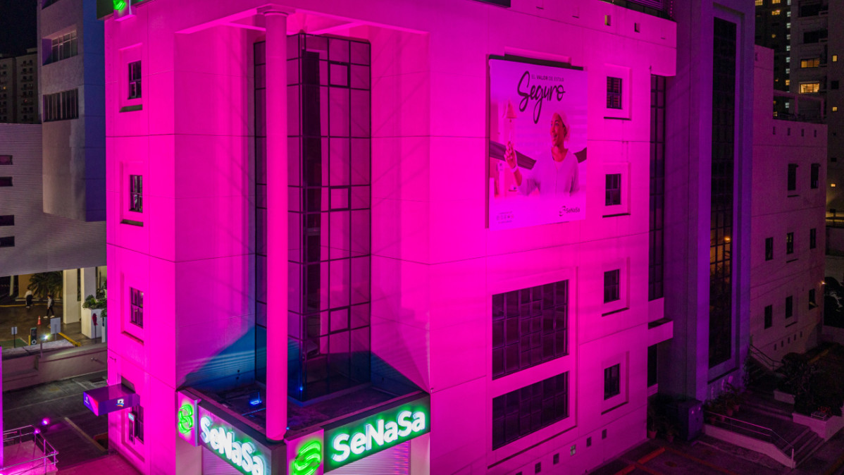 Fachada rosa